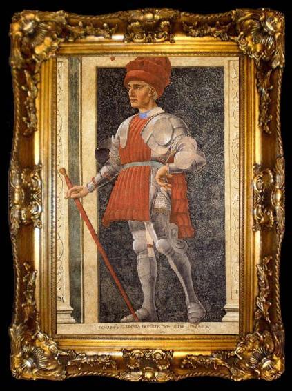 framed  Andrea del Castagno Farinata degli Uberti, ta009-2